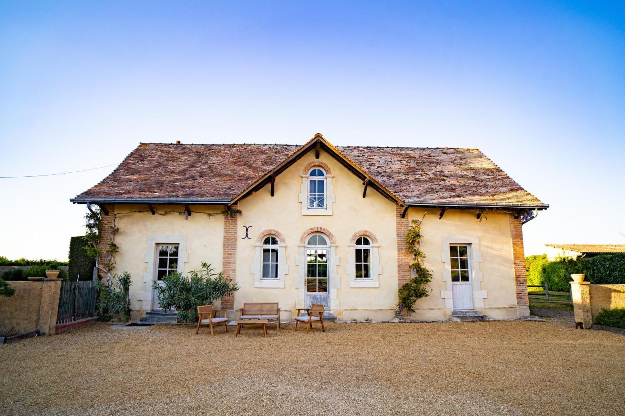 Hotel Haras De La Potardiere Crosmières Buitenkant foto